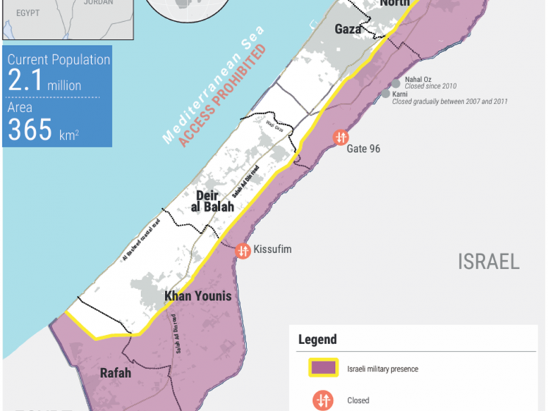 Crisis humanitaria: Israel limita el acceso al mar en Gaza a pescadores y civiles, incumpliendo los Acuerdos de Oslo
